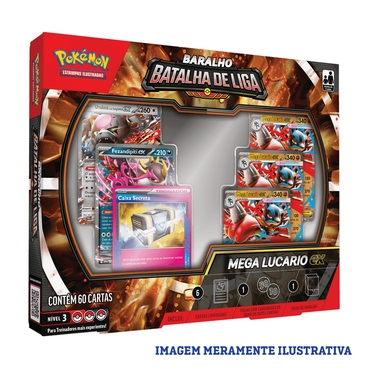 Deck Batalha de Liga Pokémon Mega Lucario EX
